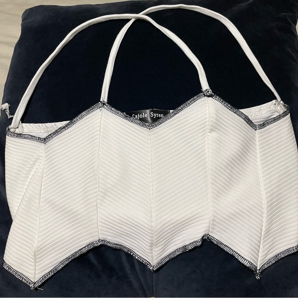 Zig Zag Bandeau w/ Straps